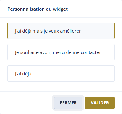 Interface marketplace de prestataires digitaux