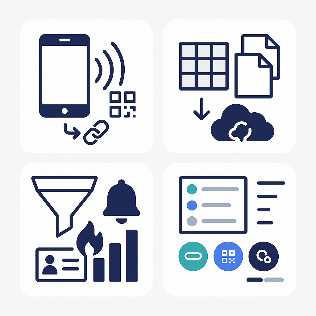 Interface de gestion des contacts